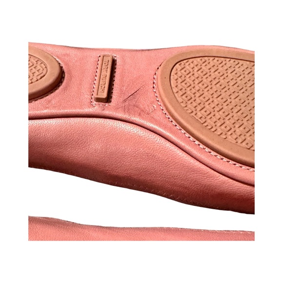 Tory Burch Minnie Travel Ballet Flats in Pink Magnolia - Picture 9 of 9
